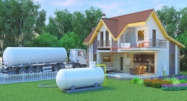 Газгольдер для частного дома в Краснодаре под ключ Автономная газификация в Краснодаре