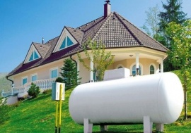 Наземный газгольдер для частного дома в Краснодаре под ключ Автономная газификация в Краснодаре