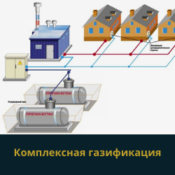 Автомная газификация поселка в Москве